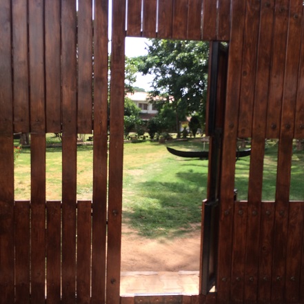 Bangalore ashram gates