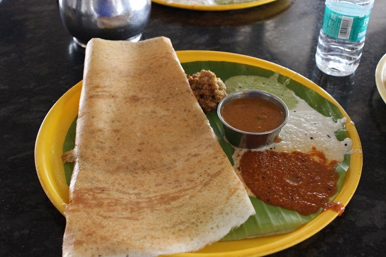 Chennai Breakfast on the way to chennai Feb 2015