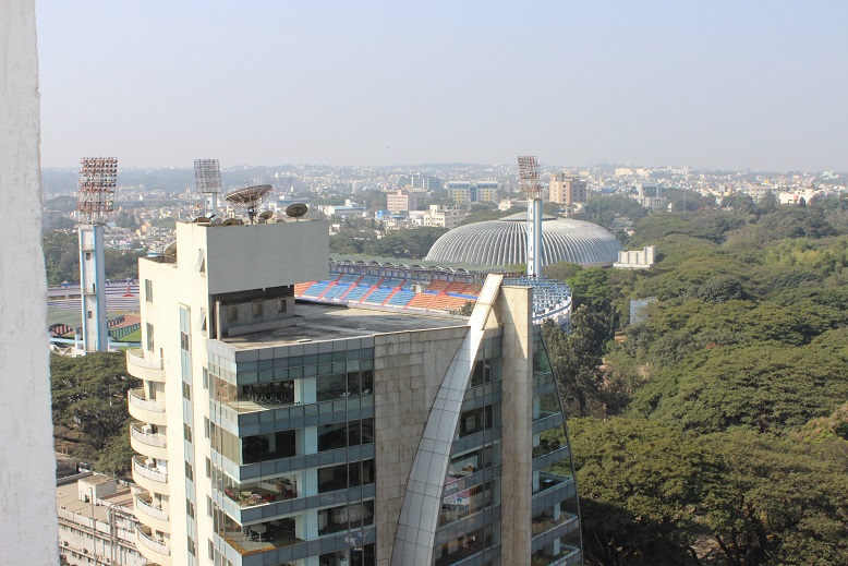 India 2015 View from JW Marriott room